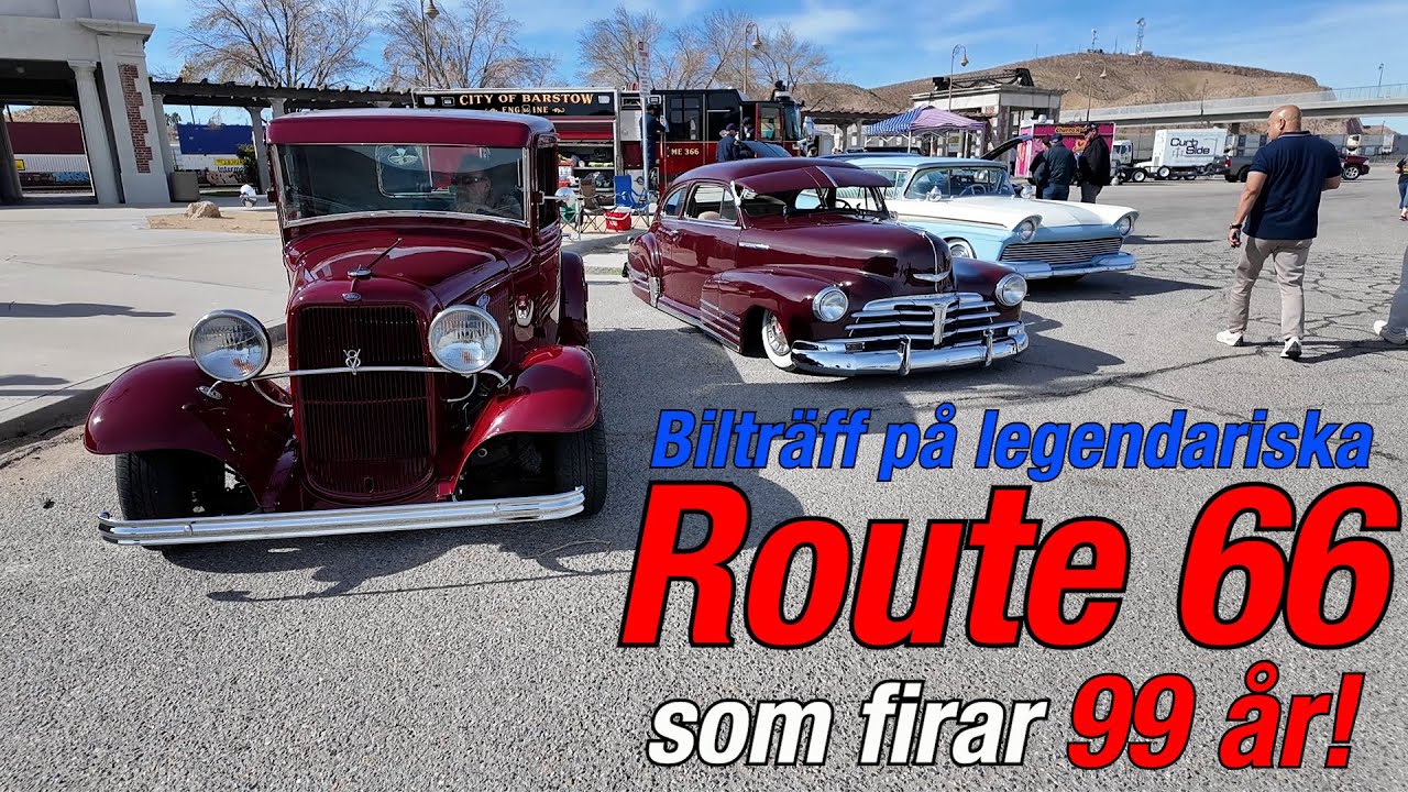 Route 66 firar 99 år i Barstow