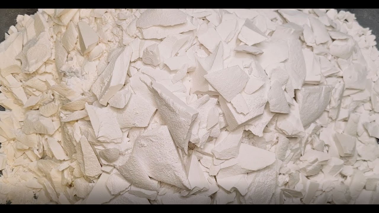 Fresh gym chalk ASMR | Leftovers from making Thins | Glassy and a crunchy delight | Oddly Satisfying