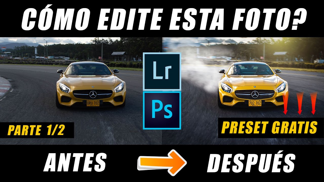 Cómo editar FOTOS de CARROS ?🚗 [PARTE 1] Fotografía automotriz