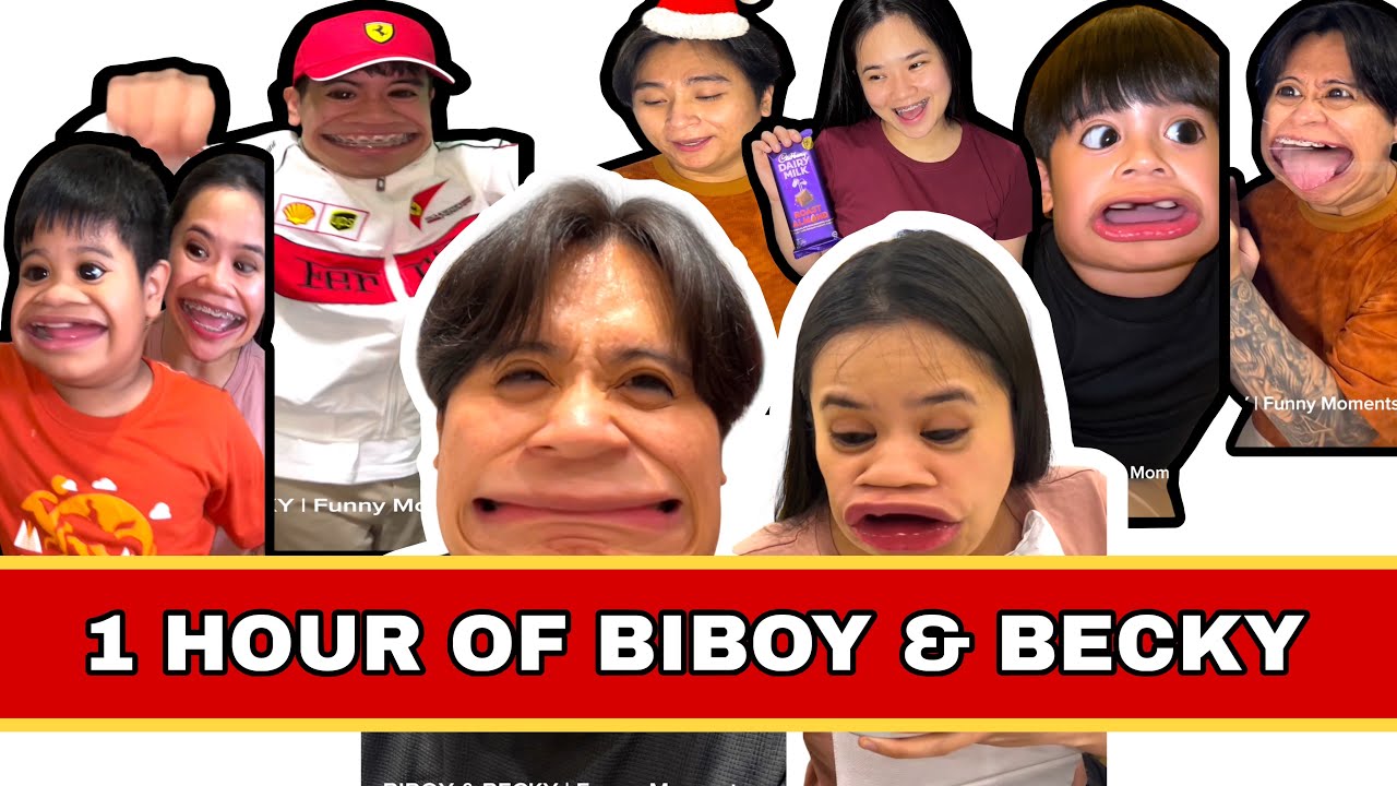 1 HOUR of BIBOY & BECKY MOST TRENDING FUNNY TIKTOK COMPILATION🤣🫣🤭#biboybecky #funny #shorts