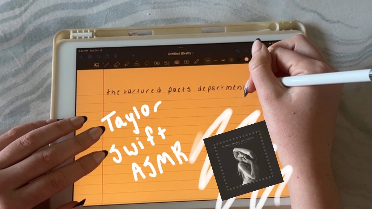 Taylor Swift ASMR | rating EVERY song from the tortured poets department