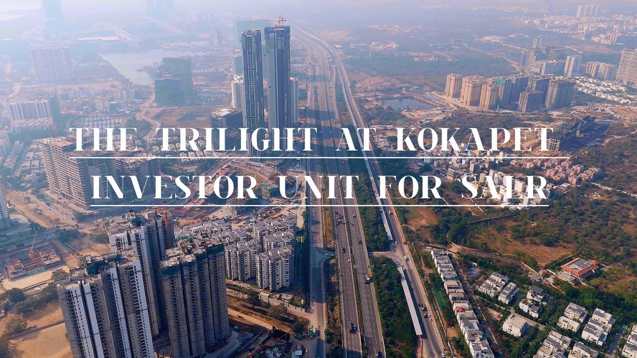 4BHK INVESTOR SHARE APARTMENT FOR SALE IN KOKAPET | THE TRILIGHT | PRICE : 3.40 CR ONWARDS #kokapet