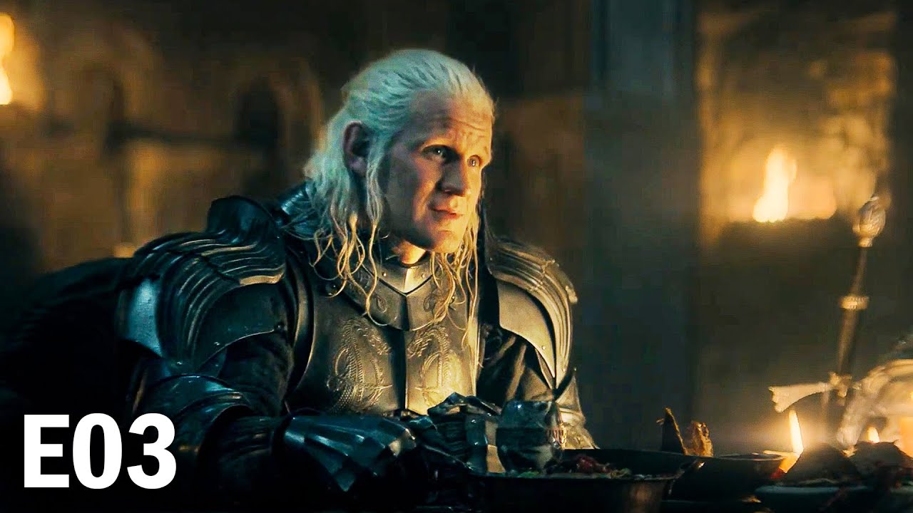 Daemon talks with Simon Strong at Harrenhal | House of the Dragon (s2e3)