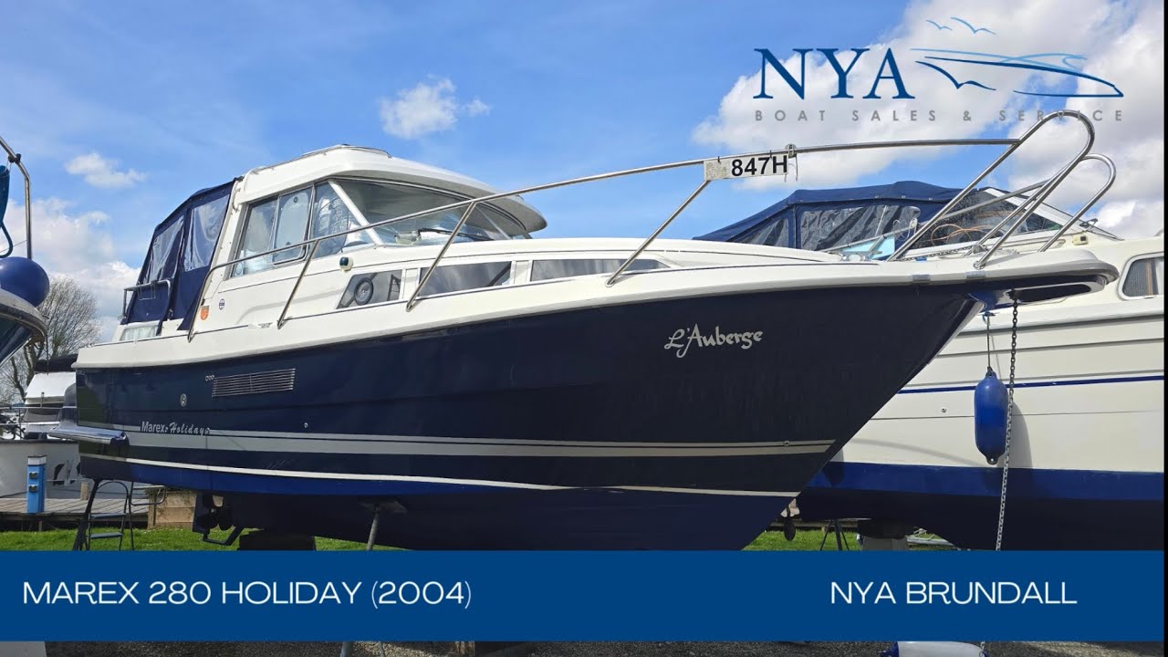 £44,950 - Marex 280 Holiday (2004) for sale at Norfolk Yacht Agency