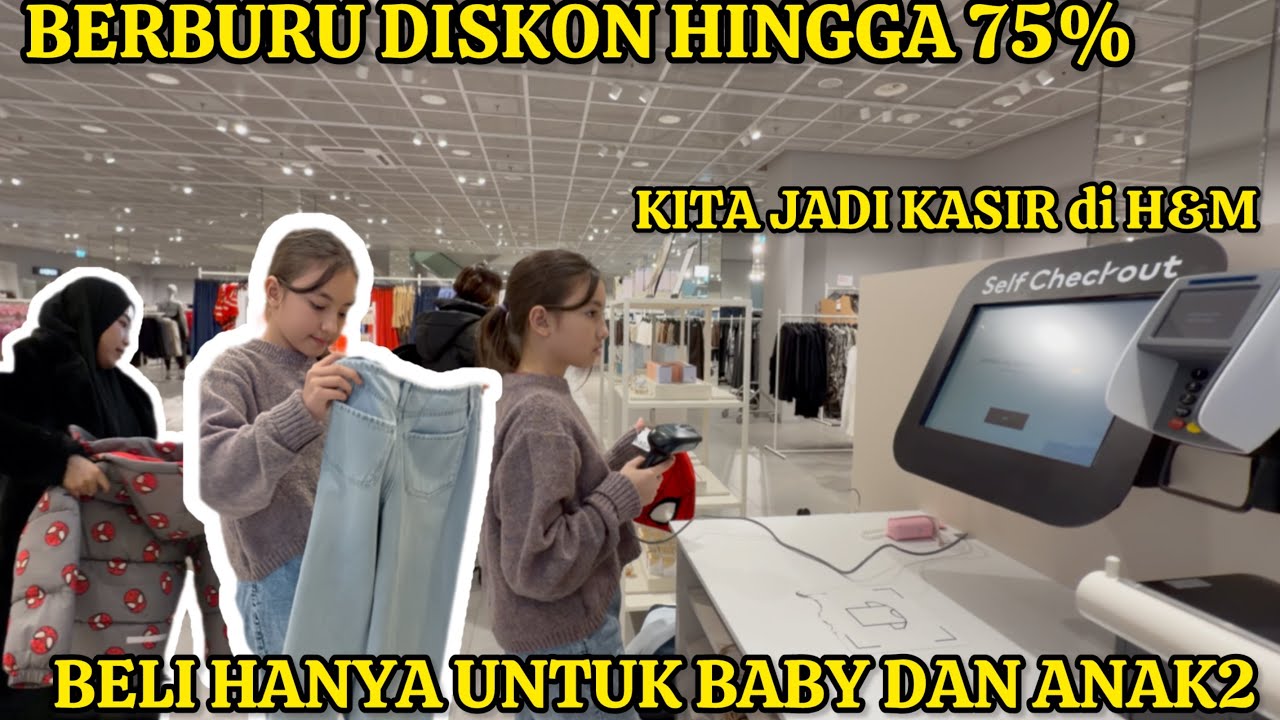BELANJA BAJU DISKONAN UNTUK BABY & ANAK2