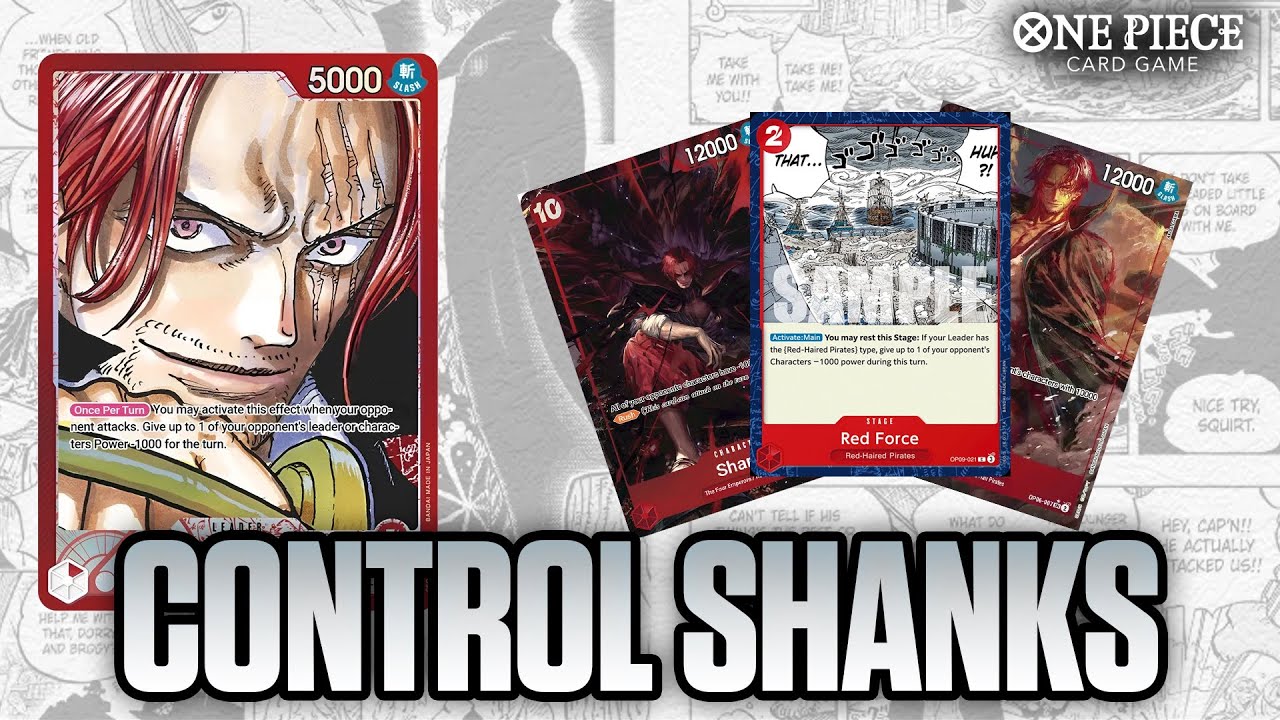 [OP11] Is CONTROL Shanks the ANSWER to Blue Purple Luffy? | One Piece Card Game