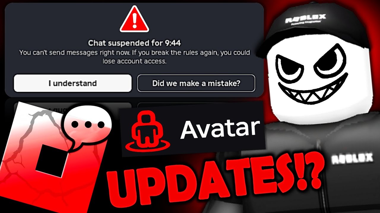 The new chat ban warnings are crazy... (ROBLOX NEWS)