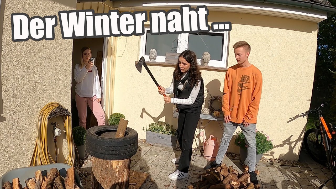 Der Winter naht | Was tun, wenn Holz ausverkauft oder zu teuer? 😎 AddiHabibi Vlog