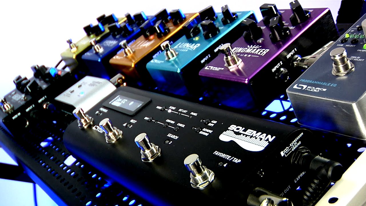Soleman MIDI Foot Controller Tutorial #2: Scene Mode