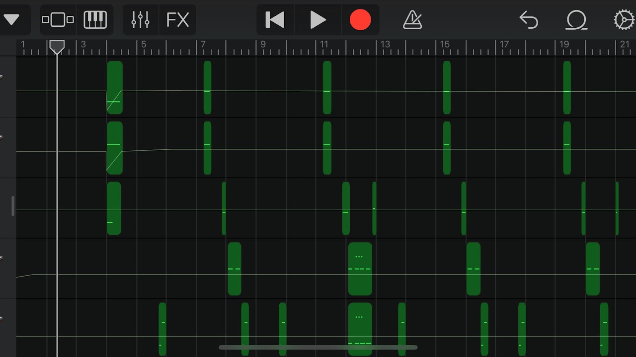 colourっぽいhi-tech【GarageBand】