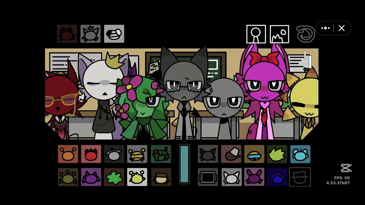 ᶻ 𝘇 𐰁 sprunki school!! // #sprunkiincredibox #sprunki 