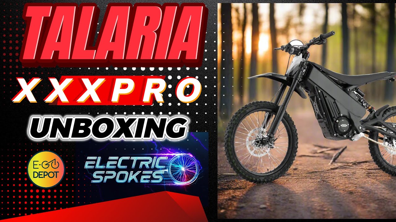 NEW TALARIA X X X PRO UNBOXING AND ASSEMBLY