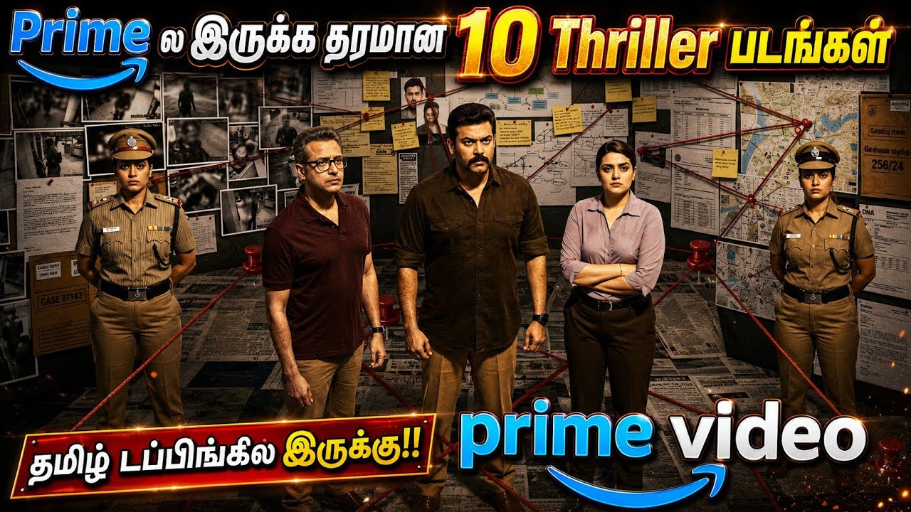 🔥Amazon primeல இருக்க தரமான 10 Thriller படங்கள்| #amazonprime #thriller  #tamil  @wowmoviestamil