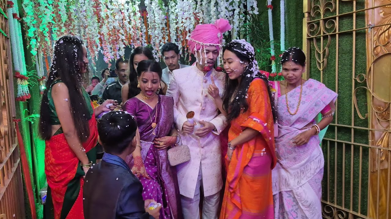 Shaadi mubarak || sister wedding || #tripurawedding #trendingvideo 