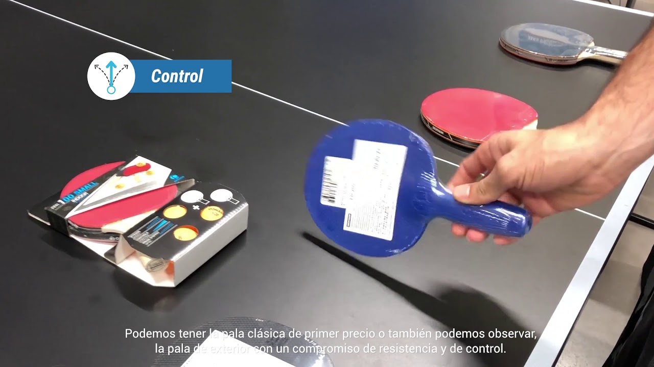 ¿Qué pala escoger para tenis de mesa?