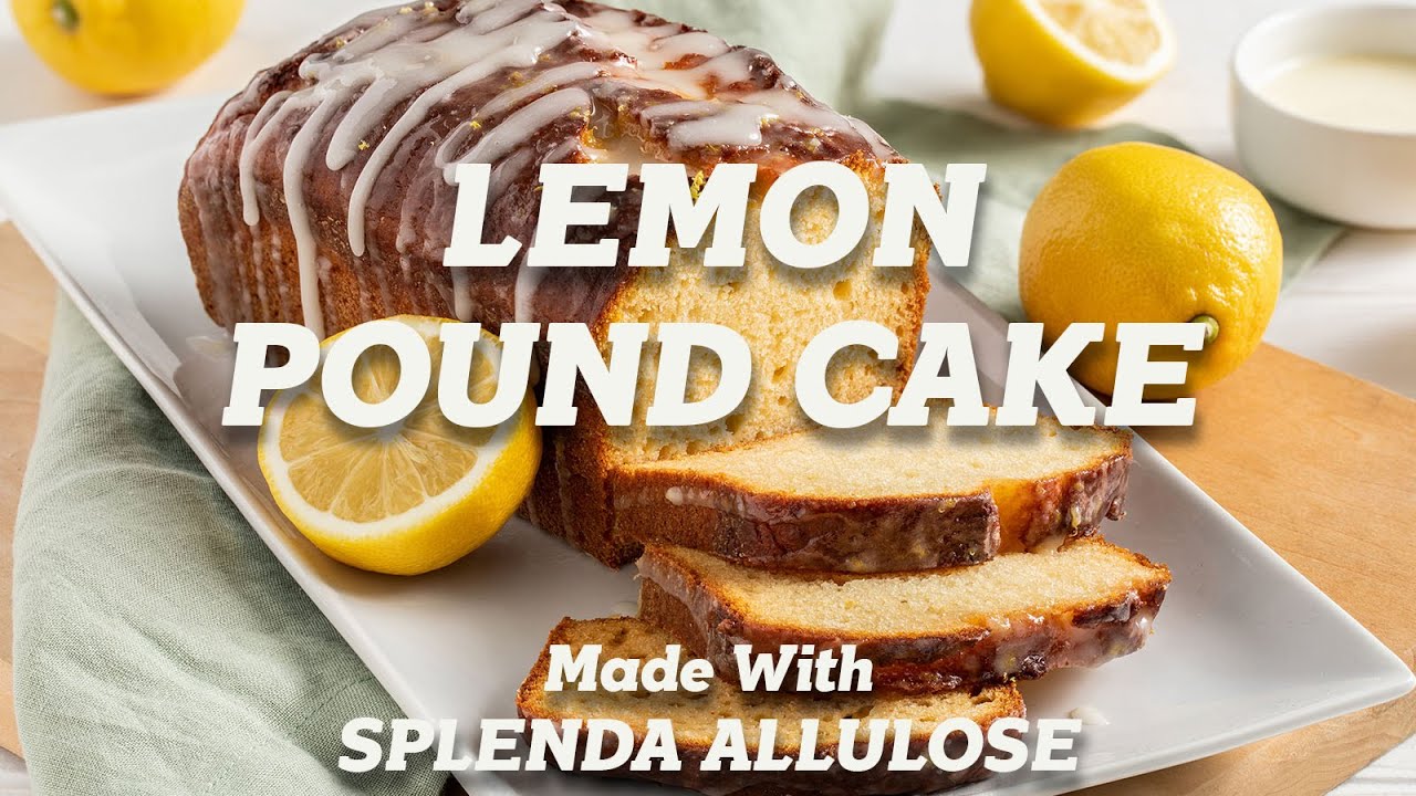 Lemon Pound Cake | Made With Splenda Allulose