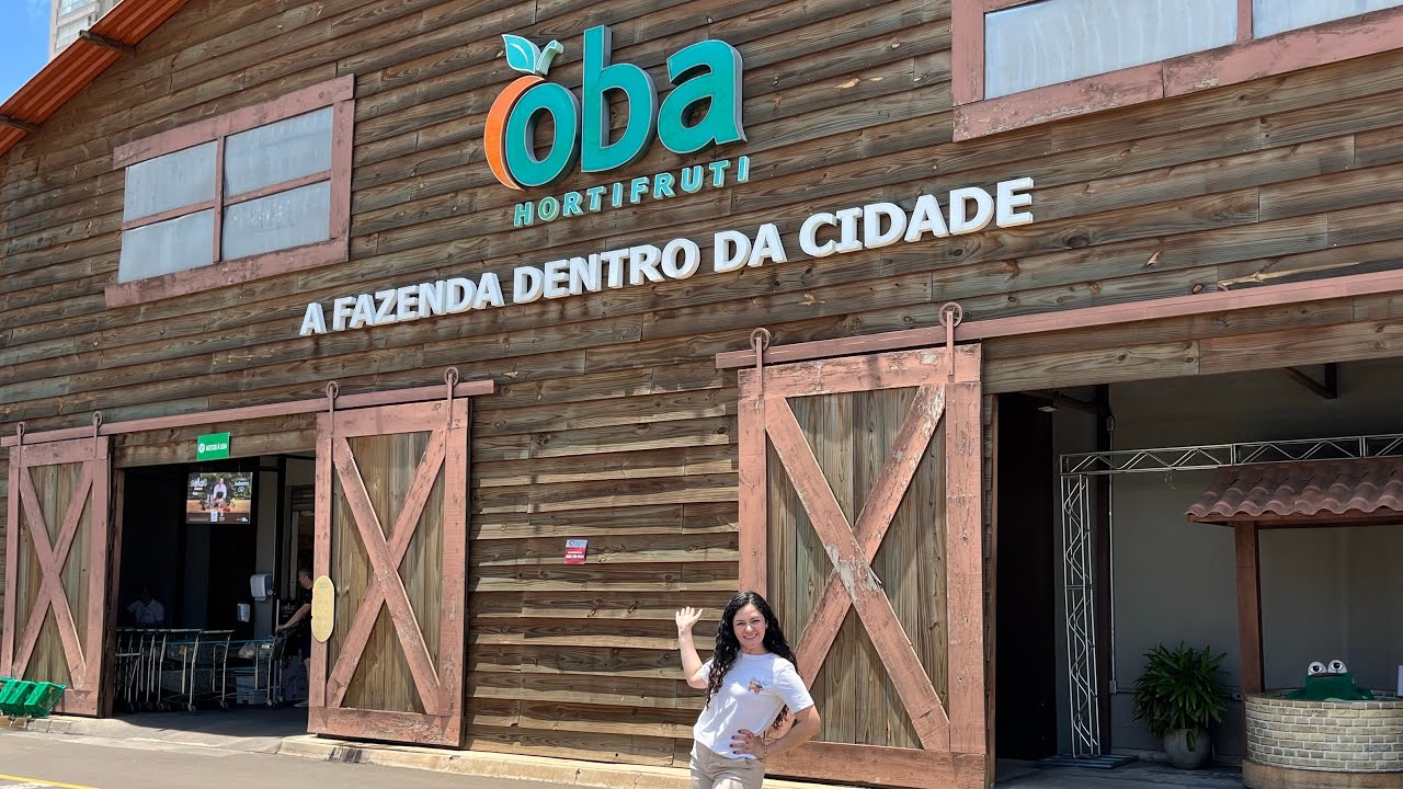 OBA Hortifruti | a fazenda na cidade | tour pelo mercado Oba | #vlog #tour #piracity mercado