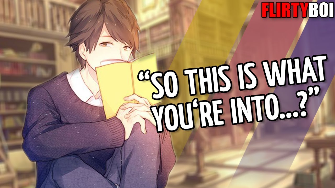 Flirty Librarian Hits on You - Anime Boy ASMR Roleplay