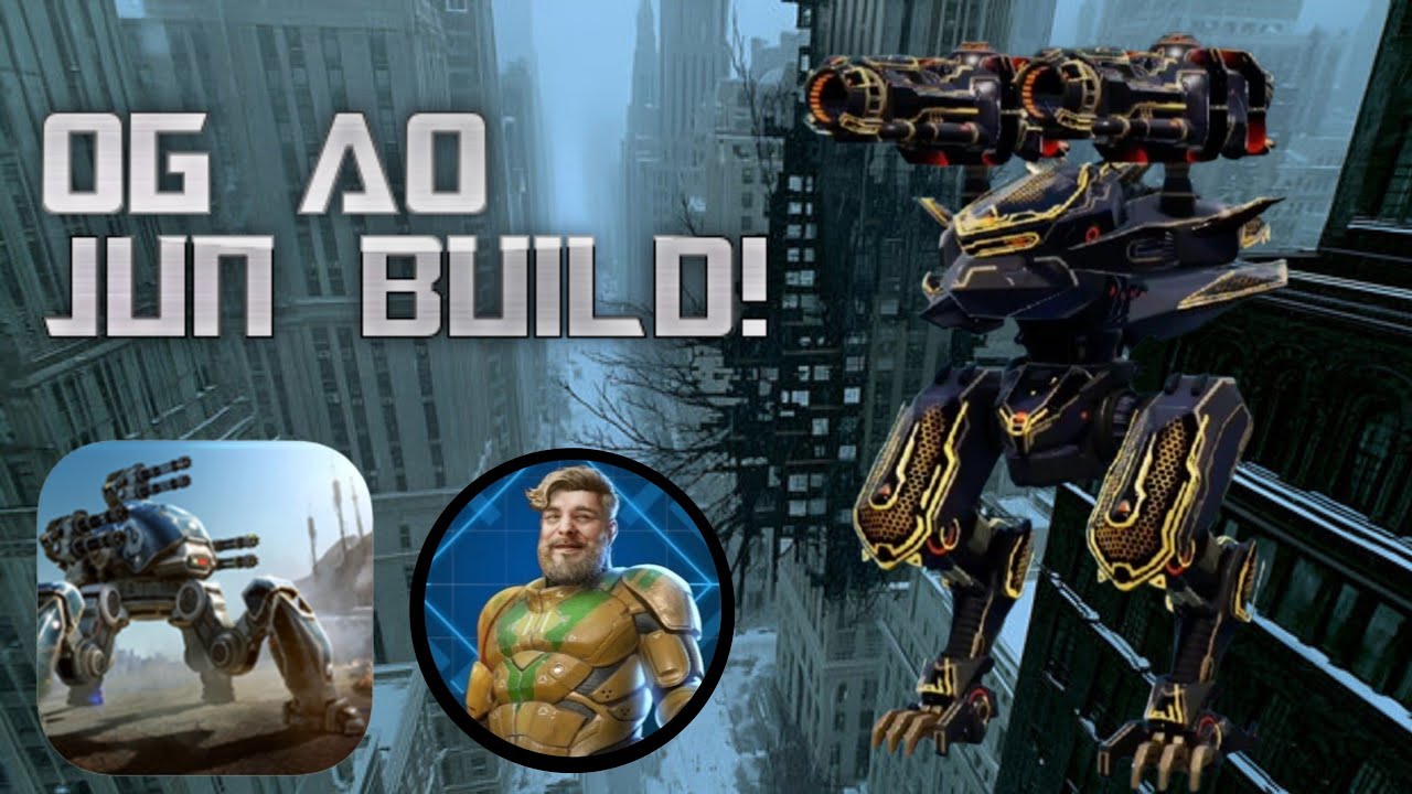ULTIMATE AO JUN ВОЗВРАЩАЕТСЯ С ULTIMATE REDEEMERS! OG BUILD GONE ULTIMATE! (War Robots)