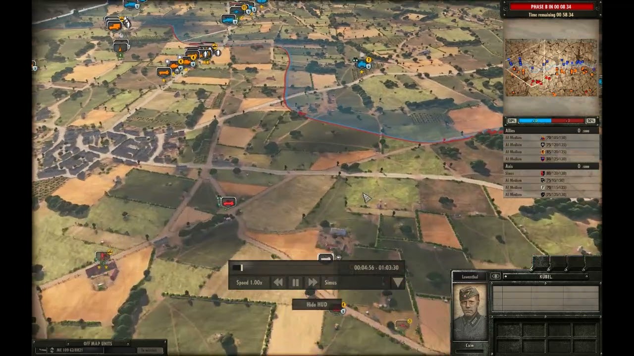 Steel Division Normandy 44 91st Luftlande 4v4 My Point of View Part 1