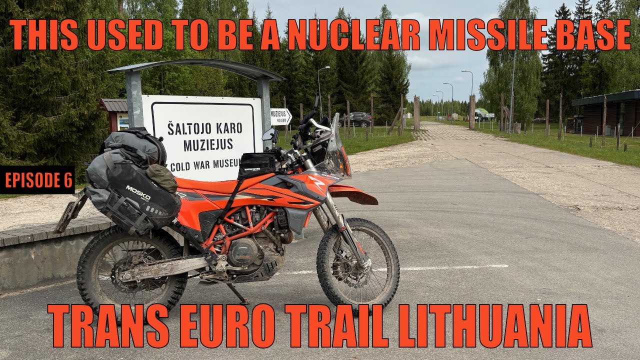 Exploring Cold War history and TET Lithuania - E6 - Solo motorcycle adventure in the Baltics