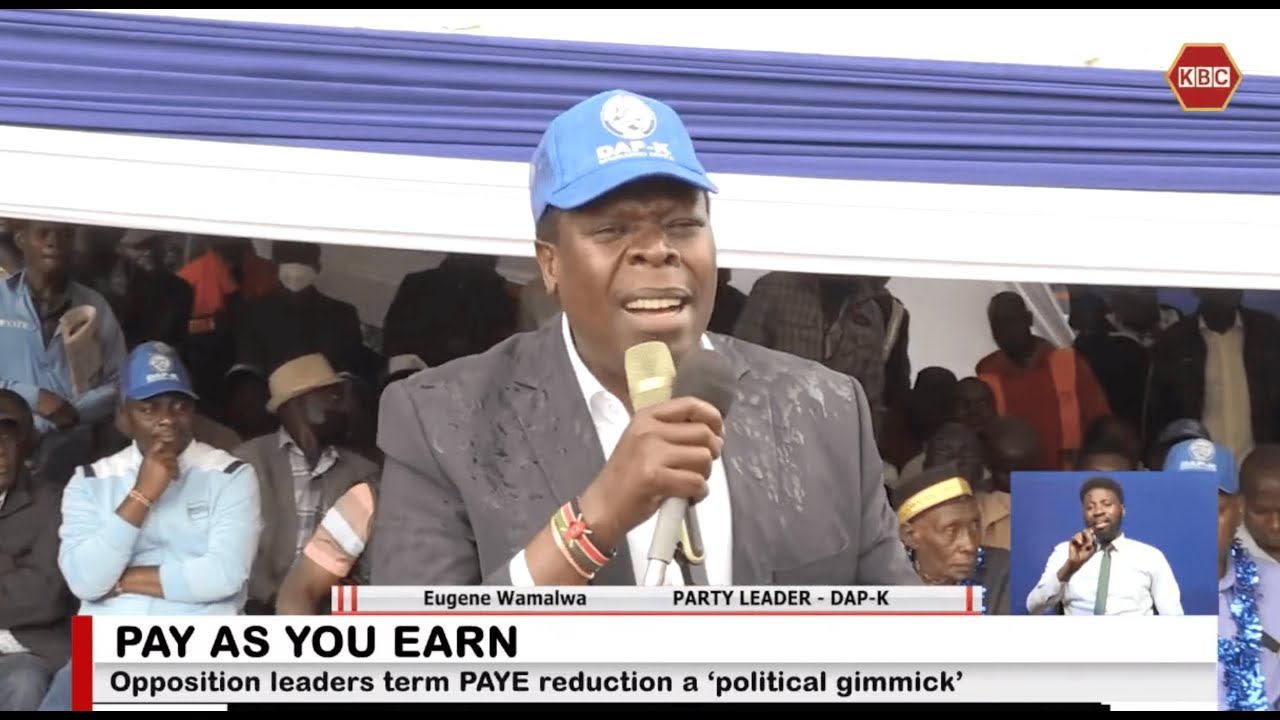Opposition leaders term PAYE reduction a ‘political gimmick’