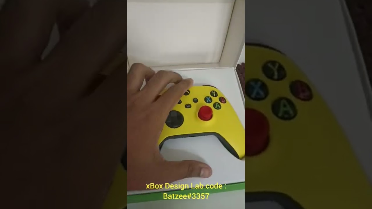The Pikachu Design for xBox Design Lab Controller is here