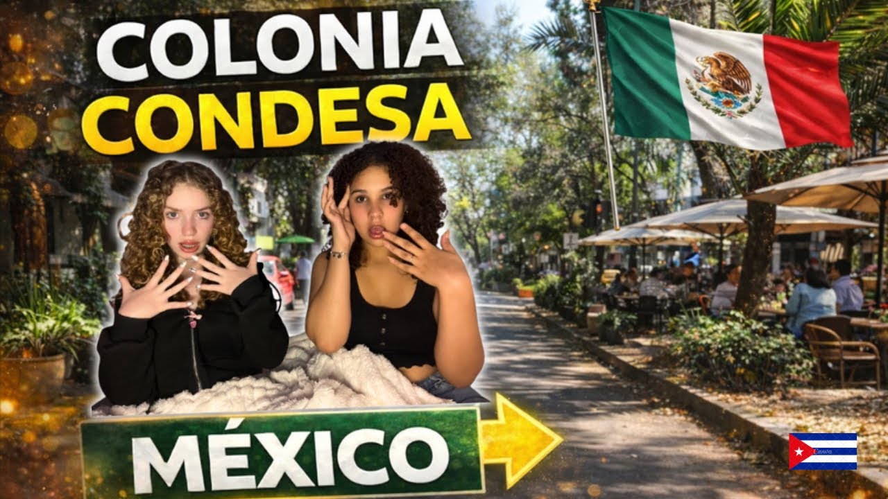 🇲🇽 CUBANAS REACCIONAN al BARRIO MÁS EXCLUSIVO de la CDMX… ¿ES MEJOR que en CUBA? 😱