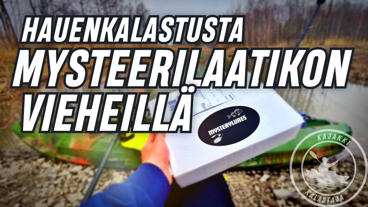 Mysteerilaatikon vieheillä kalaan | MysteryLures HK-Open kevätlaatikko