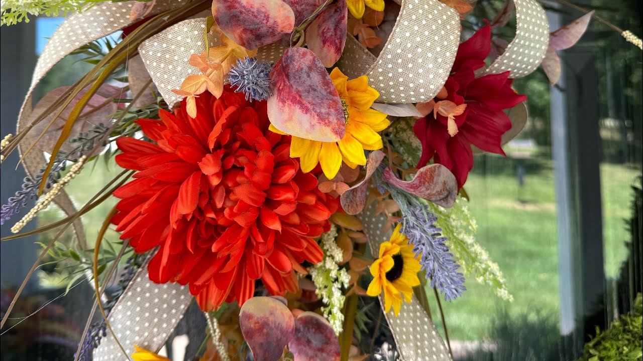 DIY a Summer - Fall Wreath
