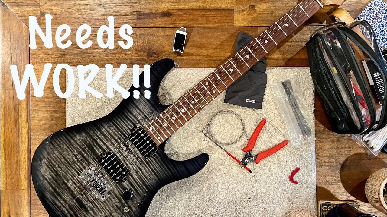 Ibanez AZ Standard: Setup, Re-String & Play Test