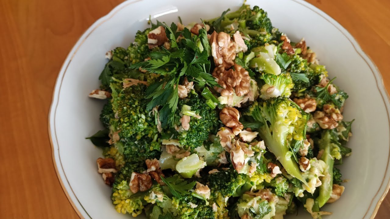 Brokoli Salatası🥗🥑Avakado ve Ton Balıklı Omega Üç ve Lif Deposu #saladrecipe