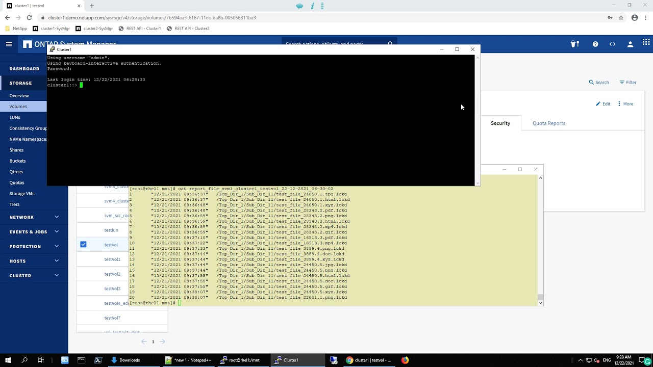 ONTAP 9.10.1 - Anti-Ransomware - Case 3 - Mark an attack-report as a False-positive
