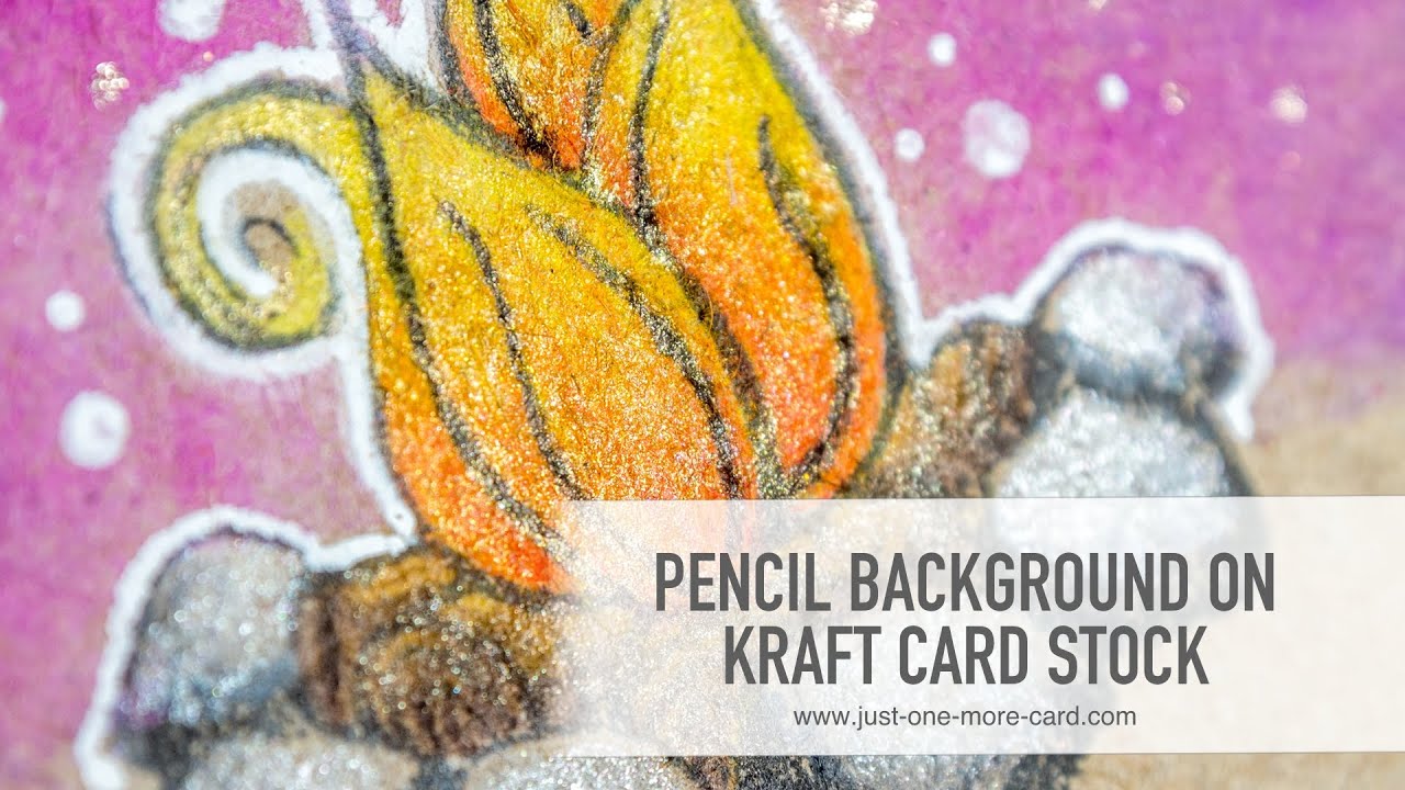 Fire Party: Color a Background on Kraft