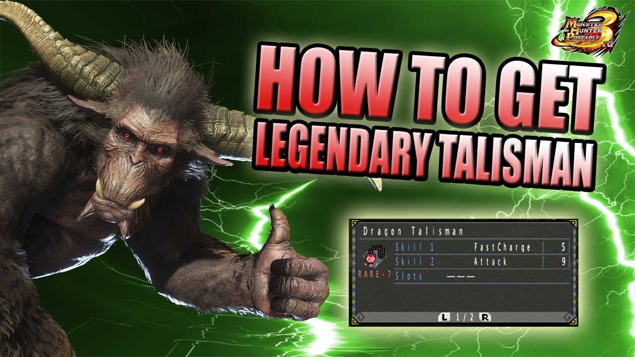How To Get Legendary Talisman MHP3rd Indonesia