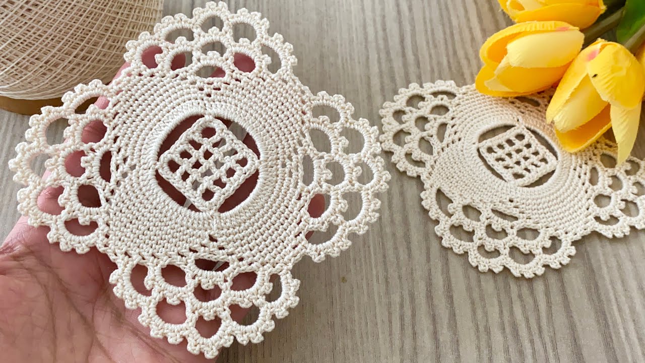 🤍Extraordinary Crochet Square Motif‼️How to Make a Runner/Blouse Pattern