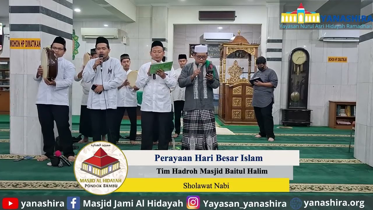 Sholawat Nabi | Tim Hadroh Masjid Baitul Halim | Perayaan Hari Besar Islam Isra Miraj 1447 H / 2026