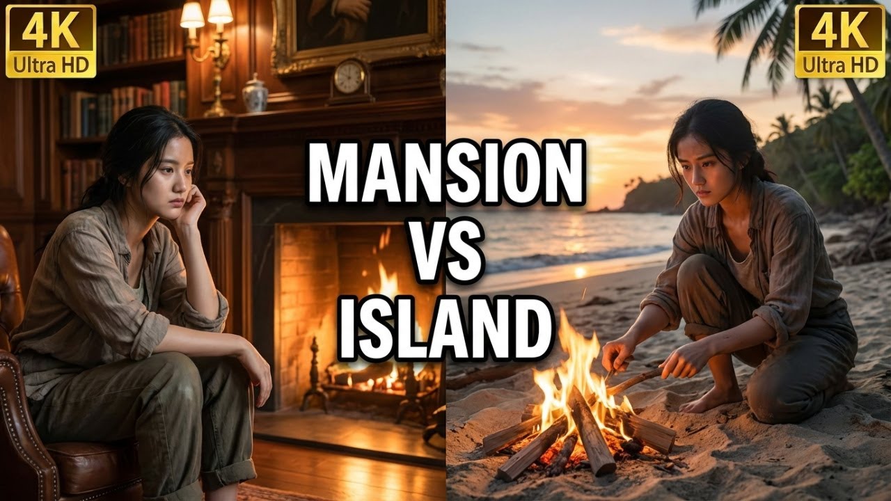 5 Survival Experts Rank Survival 45 Days Alone in Mansion vs Deserted Island
