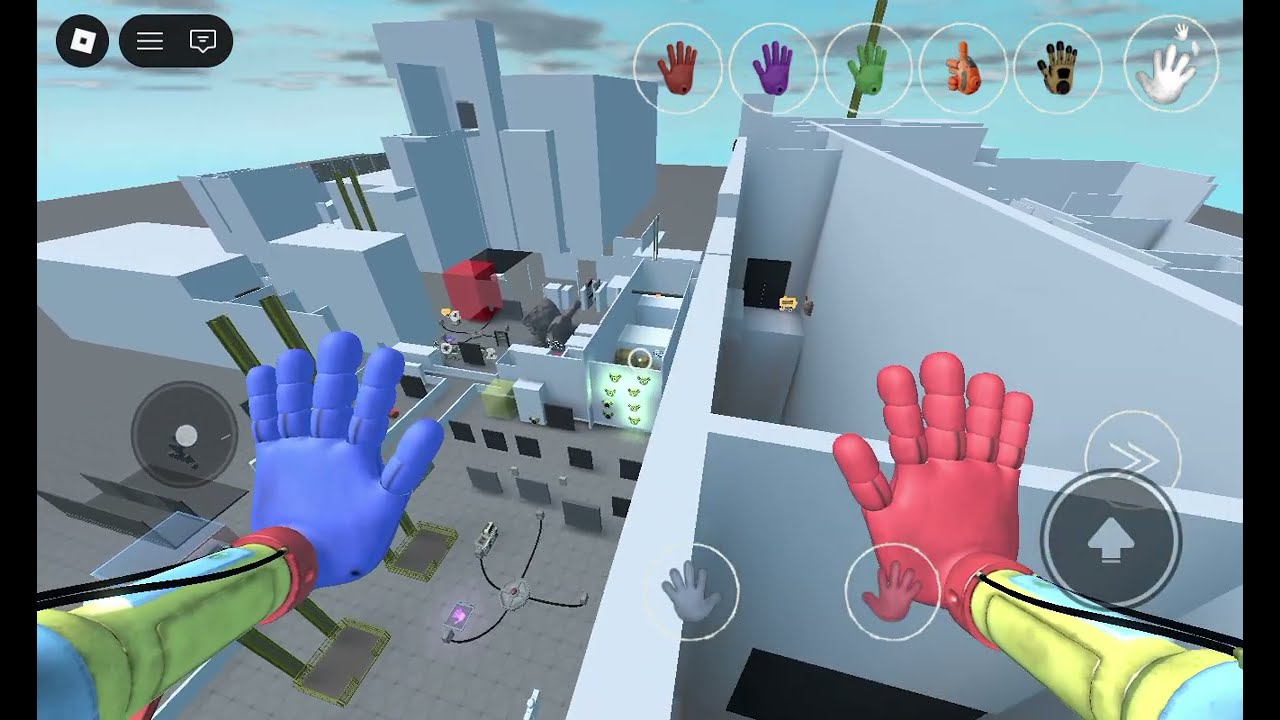 Jugando poppy playtime pero en Roblox/morphs survival y la prueba de gradpack 