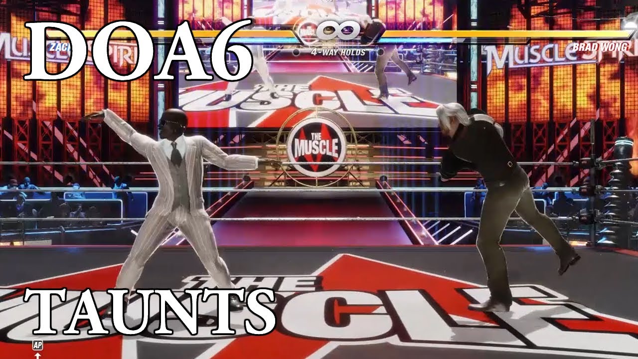 Dead Or Alive 6 - All Characters Taunts