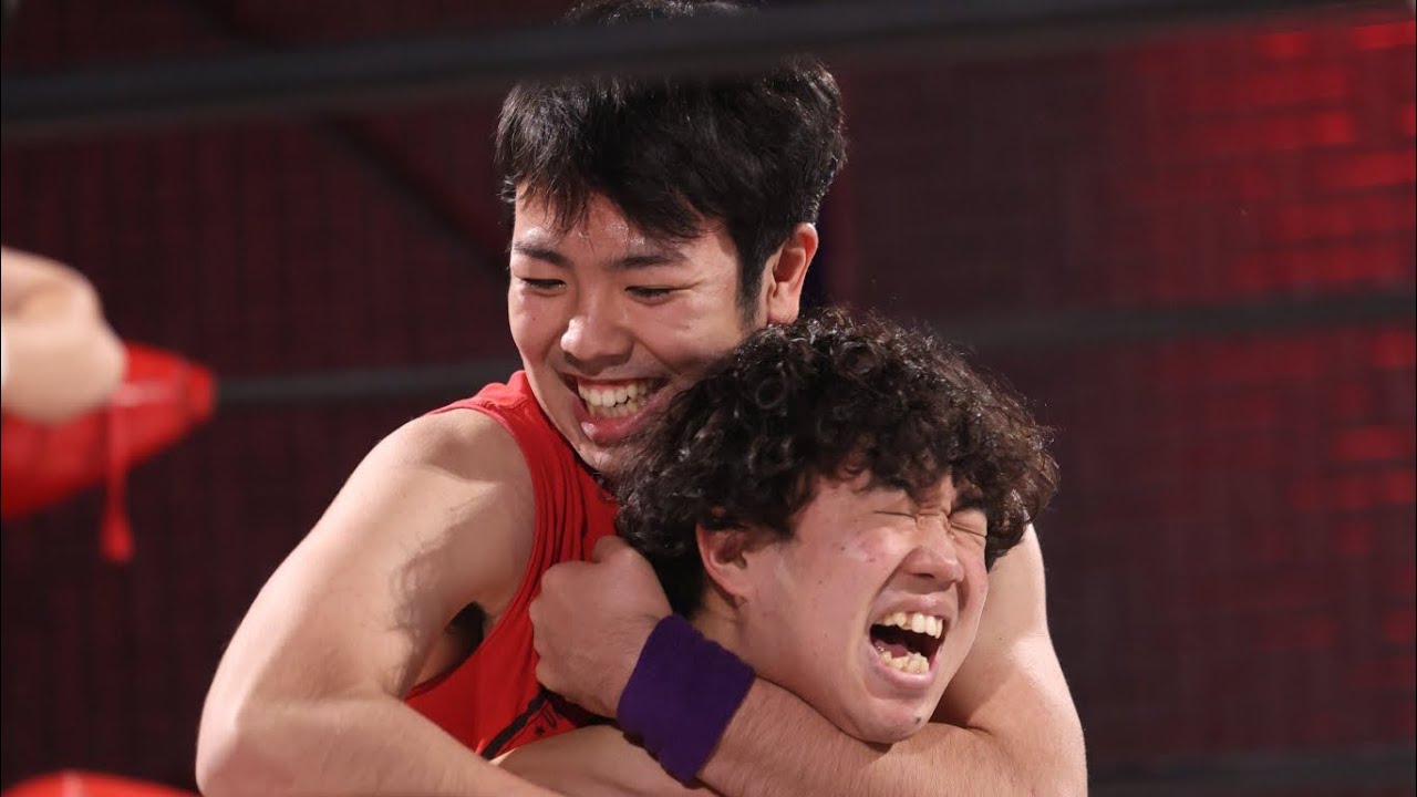 【4年生引退興行】美乳輪光&ジャスティンコ・シャブリエルvsグレート-GO-カーン&最高足コキ