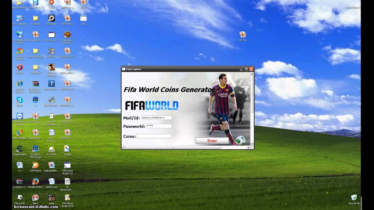 Fifa World Coins Generator