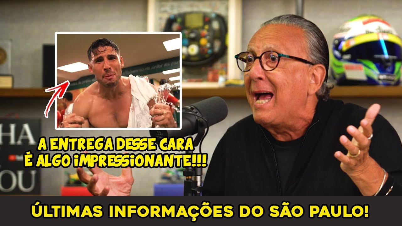 😱 GALVÃO BUENO SE ENCANTA E RASGA ELOGIOS A CALLERI