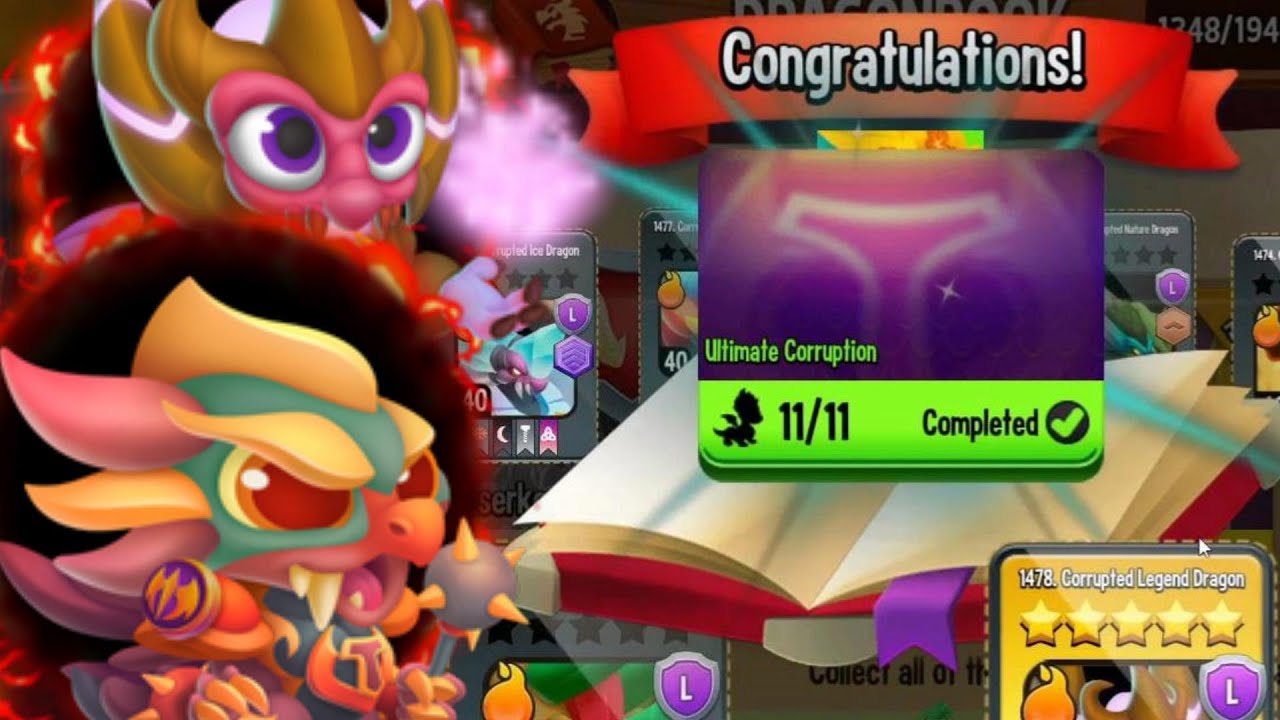 ULTIMATE CORRUPTION Collection Complete! Hatching Corrupted Chaos & Corrupted Legend! - DC #203