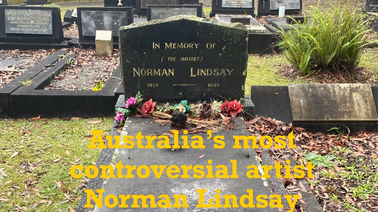 Springwood Cemetery-Famous Artist Norman Lindsay
