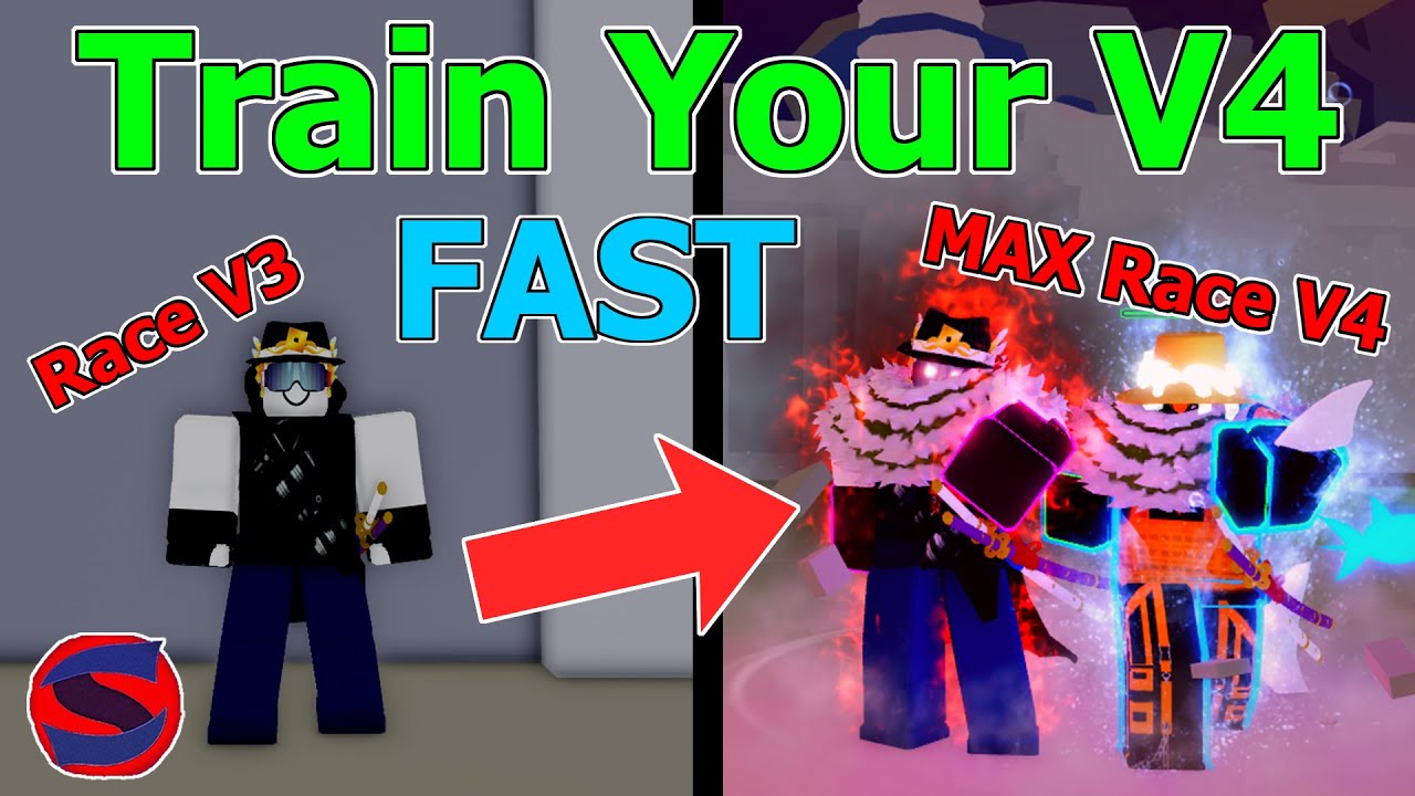 FASTEST Way To Train V4 In Blox Fruits!