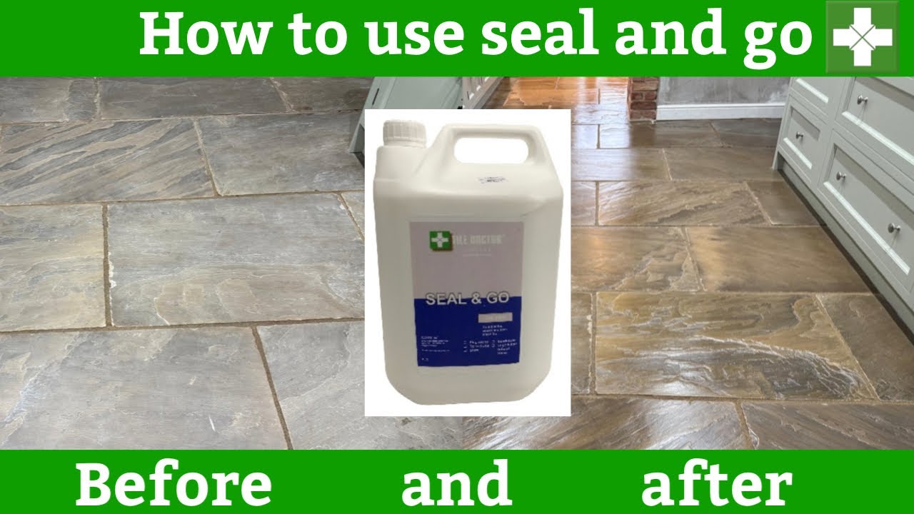 How to apply an acrylic sealer on stone floor