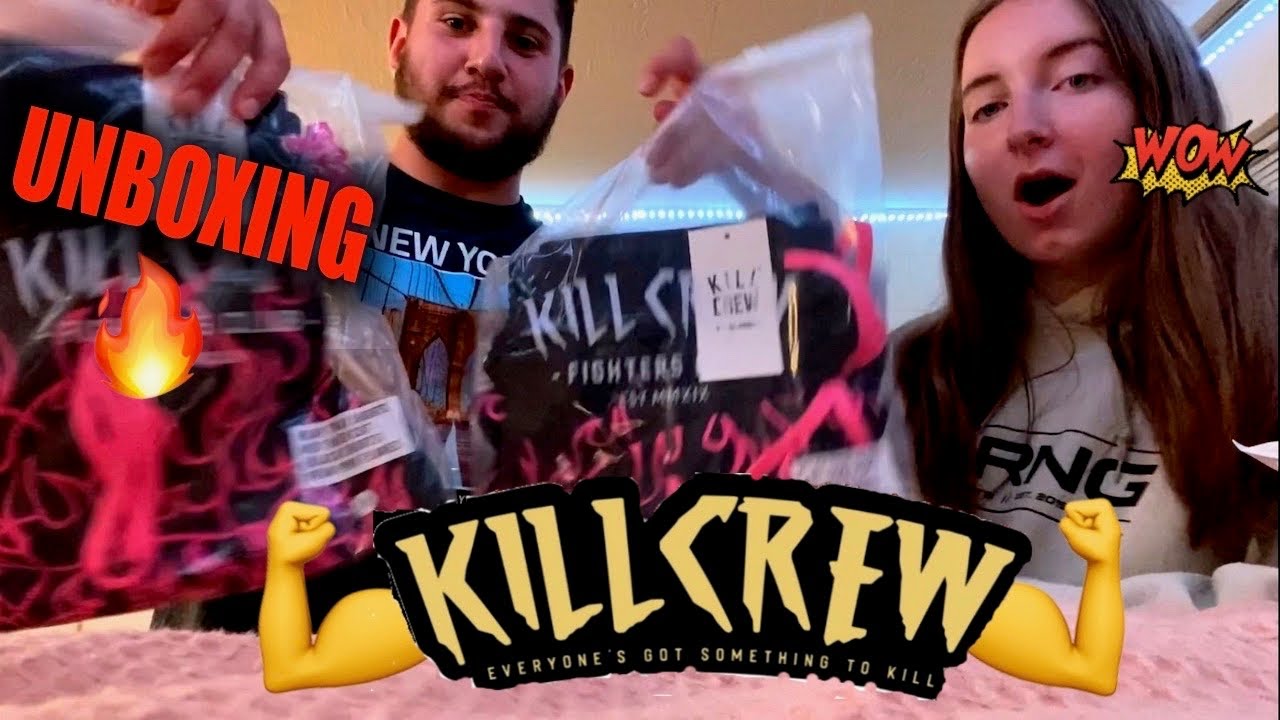 Fire Kill Crew Muay Thai Shorts Unboxing and Try On With My Girlfriend!