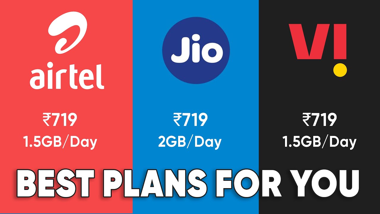 New Plans for Airtel, Jio and Vi in India [2021] (Hindi)