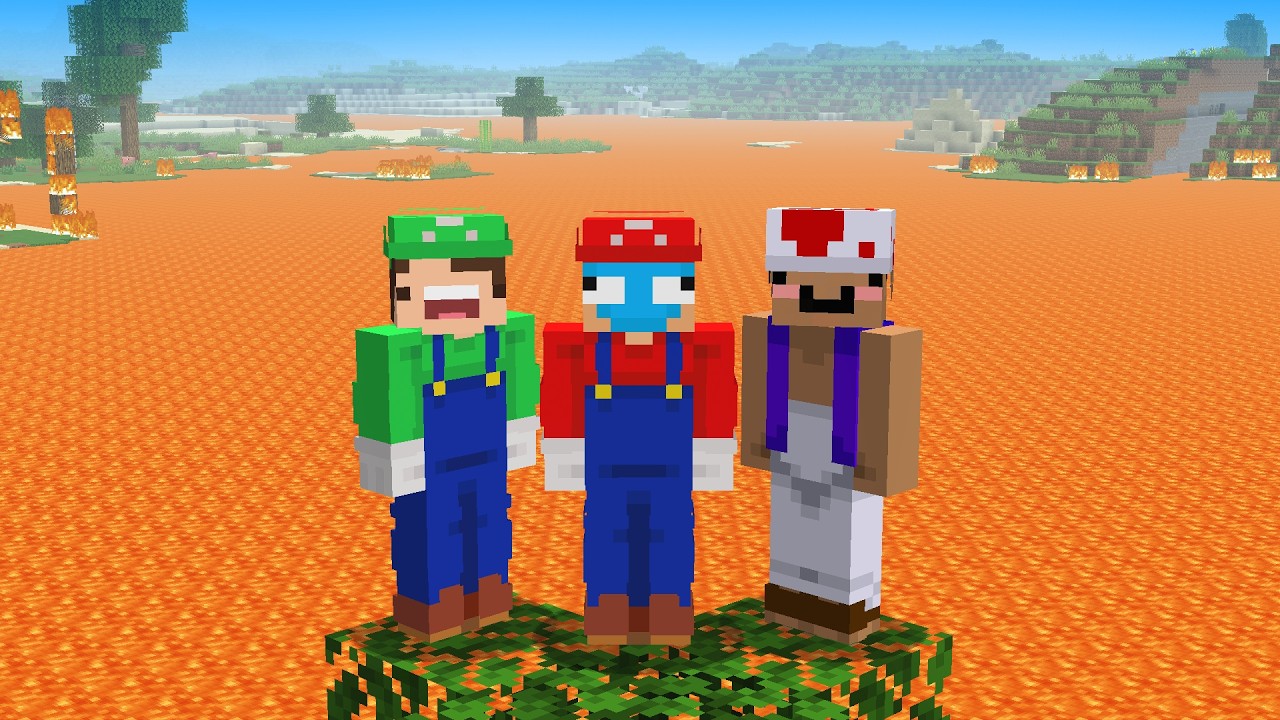 Minecraft, But Water and Lava are Swapped...
